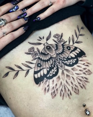 Fine Line — Hand In Glove Tattoo