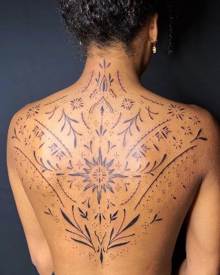 Fine Line — Hand In Glove Tattoo