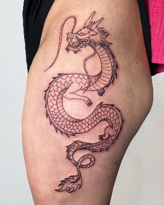 Fine Line — Hand In Glove Tattoo