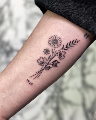 Fine Line — Hand In Glove Tattoo