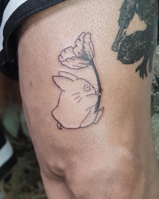 Fine Line — Hand In Glove Tattoo