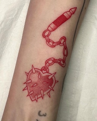 Fine Line — Hand In Glove Tattoo