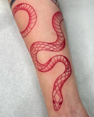 Fine Line — Hand In Glove Tattoo