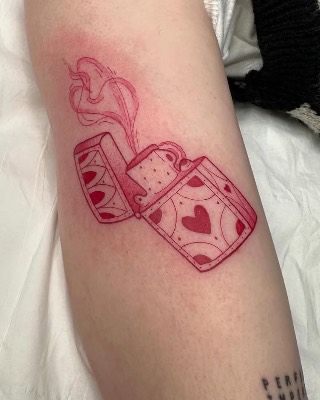 Fine Line — Hand In Glove Tattoo