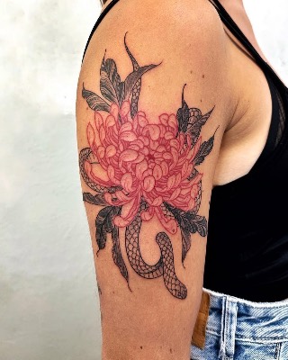 Fine Line — Hand In Glove Tattoo