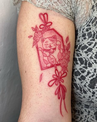 Fine Line — Hand In Glove Tattoo