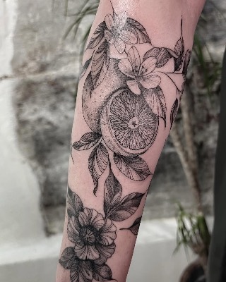 Fine Line — Hand In Glove Tattoo