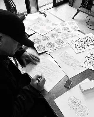Lettering — Hand In Glove Tattoo