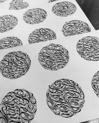 Lettering — Hand In Glove Tattoo
