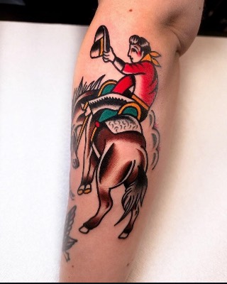 Old School — Hand In Glove Tattoo