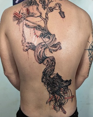Trash Polka — Funambul'Ink