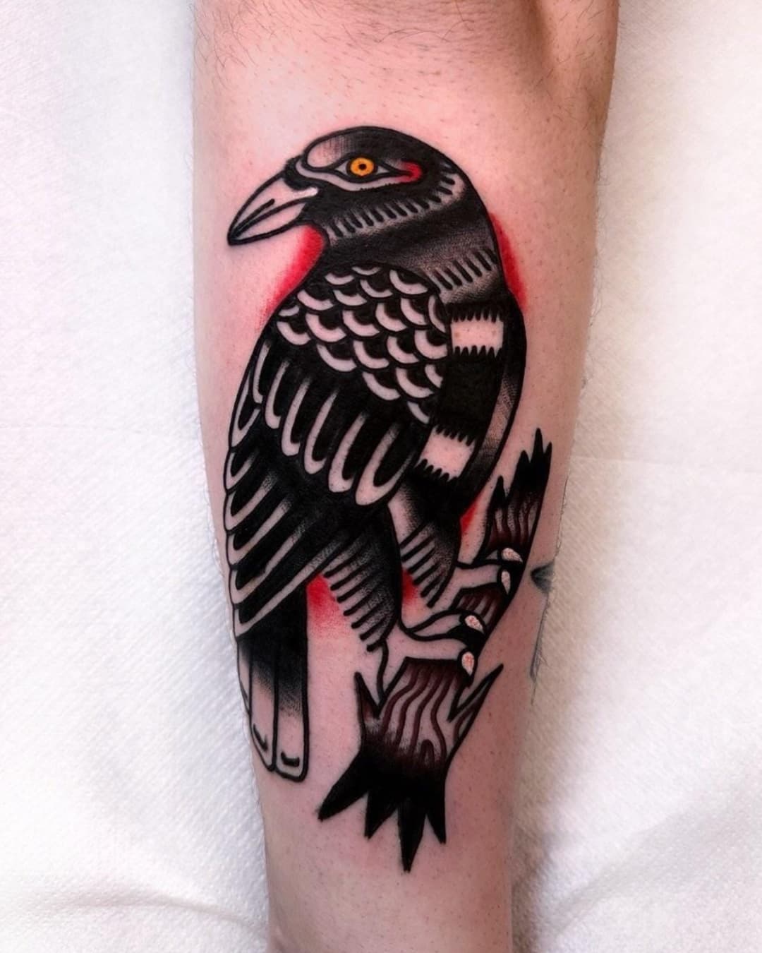 American Traditional tattoo by Hand In Glove Tattoo in Paris, France